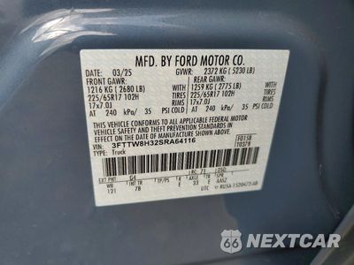 Zdjęcie 12 z 12 samochodu: 2025 FORD MAVERICK XLT VIN:3FTTW8H32SRA64116 - miniatura
