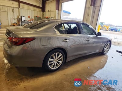 Trzecie zdjęcie samochodu z tyłu: 2018 INFINITI Q50 2.0T PURE VIN:JN1CV7AP8JM241188 - miniatura