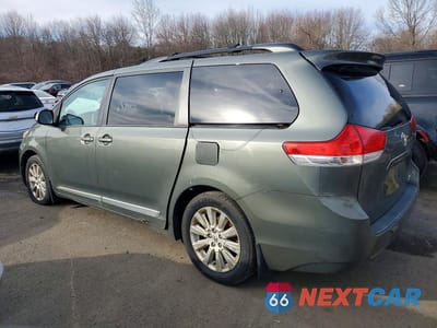 Drugie zdjęcie samochodu z przodu: 2013 TOYOTA SIENNA LE 7-PASSENGER VIN:5TDJK3DC2DS060224 - miniatura