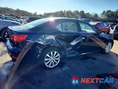 Trzecie zdjęcie samochodu z tyłu: 2006 LEXUS IS 250 BASE VIN:JTHCK262762005560 - miniatura