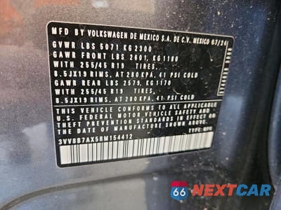 Zdjęcie 14 z 14 samochodu: 2024 VOLKSWAGEN TIGUAN SE R-LINE BLACK VIN:3VV8B7AX5RM154412 - miniatura
