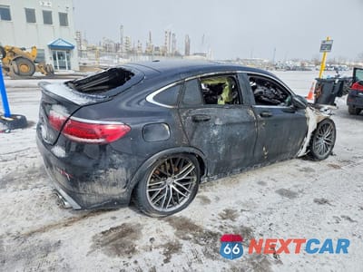 Trzecie zdjęcie samochodu z tyłu: 2022 MERCEDES-BENZ GLC COUPE 43 4MATIC AMG VIN:W1N0J6EB6NG030900 - miniatura