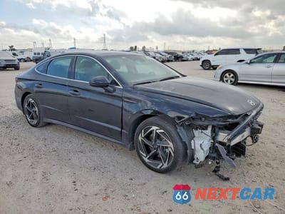 Czwarte zdjęcie samochodu z boku: 2024 HYUNDAI SONATA SEL VIN:KMHL14JA0RA404590 - miniatura