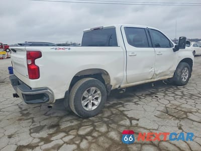 Trzecie zdjęcie samochodu z tyłu: 2022 CHEVROLET SILVERADO LTD K1500 LT VIN:3GCUYDED7NG189519 - miniatura