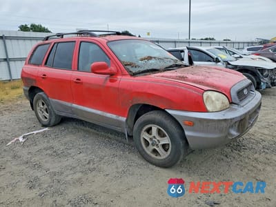 Czwarte zdjęcie samochodu z boku: 2004 HYUNDAI SANTA FE GLS VIN:KM8SC73E84U577143 - miniatura
