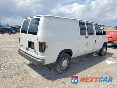 Trzecie zdjęcie samochodu z tyłu: 2006 FORD E250 DELIVERY VAN VIN:1FTNE24L06DA11542 - miniatura
