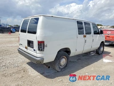Trzecie zdjęcie samochodu z tyłu: 2006 FORD E250 DELIVERY VAN VIN:1FTNE24L06DA11542 - miniatura