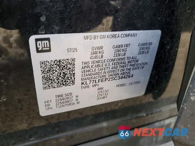 Zdjęcie 13 z 13 samochodu: 2025 CHEVROLET TRAX LS VIN:KL77LFEP2SC344264 - miniatura
