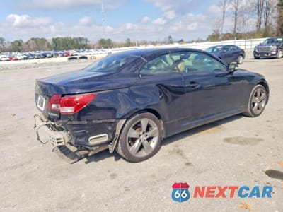 Trzecie zdjęcie samochodu z tyłu: 2011 LEXUS IS 250C BASE VIN:JTHFF2C2XB2521184 - miniatura