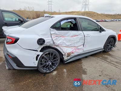 Trzecie zdjęcie samochodu z tyłu: 2022 SUBARU WRX PREMIUM VIN:JF1VBAF67N9027450 - miniatura