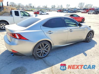 Trzecie zdjęcie samochodu z tyłu: 2016 LEXUS IS 300 BASE VIN:JTHCM1D24G5008522 - miniatura