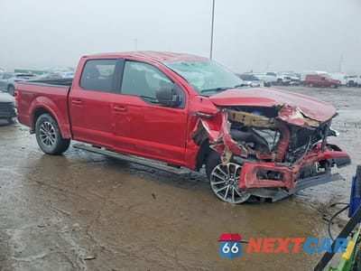 Czwarte zdjęcie samochodu z boku: 2018 FORD F150 SUPERCREW VIN:1FTEW1EP1JFE65689 - miniatura
