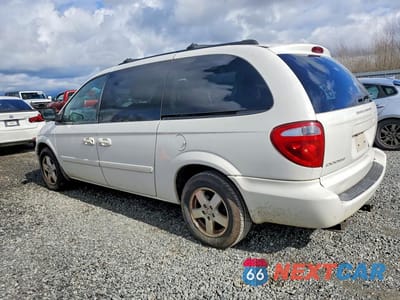 Drugie zdjęcie samochodu z przodu: 2005 DODGE GRAND CARAVAN SXT VIN:2D4GP44L35R525687 - miniatura