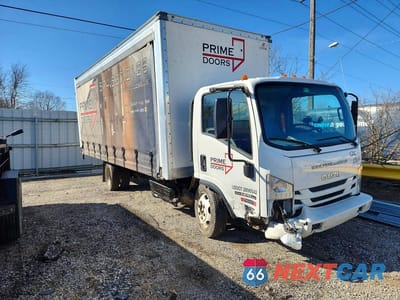 Czwarte zdjęcie samochodu z boku: 2018 ISUZU NPR XD VIN:JALC4W161J7K01288 - miniatura