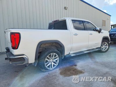 Trzecie zdjęcie samochodu z tyłu: 2022 GMC SIERRA C1500 SLT VIN:3GTP8DEDXNG203071 - miniatura