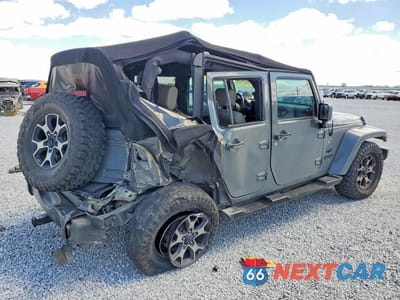 Trzecie zdjęcie samochodu z tyłu: 2007 JEEP WRANGLER SAHARA VIN:1J4GB591X7L152680 - miniatura
