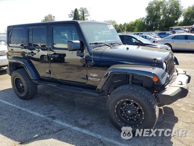 Czwarte zdjęcie samochodu z boku: 2015 JEEP WRANGLER UNLIMITED SAHARA VIN:1C4BJWEG3FL530761 - miniatura