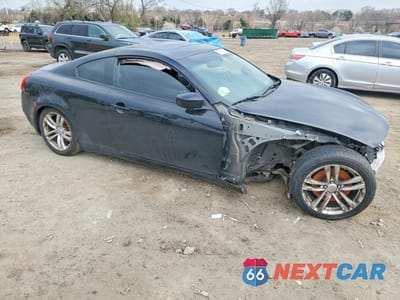 Czwarte zdjęcie samochodu z boku: 2010 INFINITI G37 COUPE X VIN:JN1CV6EL6AM150387 - miniatura
