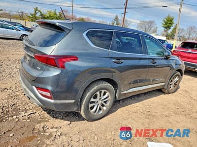Trzecie zdjęcie samochodu z tyłu: 2020 HYUNDAI SANTA FE SE VIN:5NMS2CAD1LH140536 - miniatura