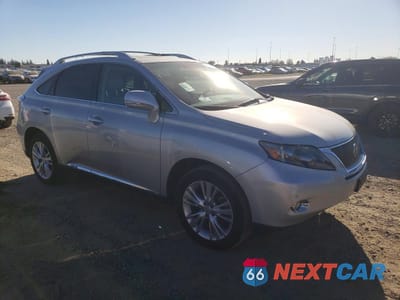 Czwarte zdjęcie samochodu z boku: 2010 LEXUS RX 450H BASE VIN:JTJBC1BA0A2012521 - miniatura