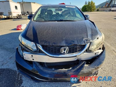Piąte zdjęcie samochodu w środku: 2013 HONDA CIVIC LX VIN:19XFB2F56DE281950 - miniatura