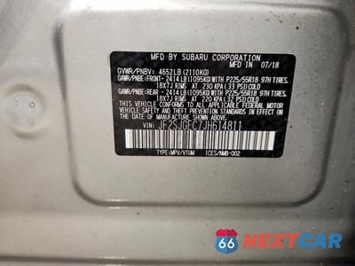 Zdjęcie 13 z 13 samochodu: 2018 SUBARU FORESTER 2.0XT PREMIUM VIN:JF2SJGEC7JH614811 - miniatura