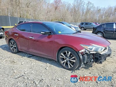 Czwarte zdjęcie samochodu z boku: 2017 NISSAN MAXIMA PLATINUM VIN:1N4AA6APXHC379427 - miniatura