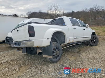 Trzecie zdjęcie samochodu z tyłu: 2008 DODGE RAM 3500 VIN:3D7MX49AX8G105299 - miniatura