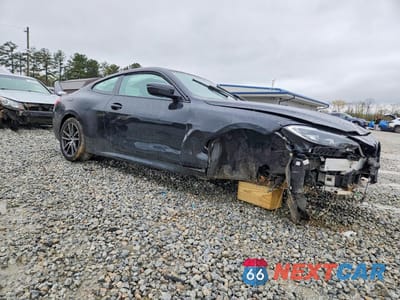 Czwarte zdjęcie samochodu z boku: 2022 BMW 430XI VIN:WBA73AP03NCH66022 - miniatura