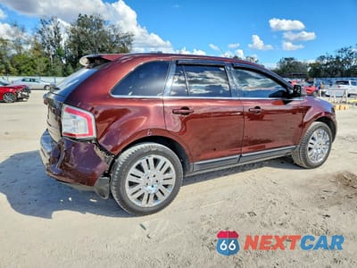 Trzecie zdjęcie samochodu z tyłu: 2010 FORD EDGE LIMITED VIN:2FMDK3KC4ABA16038 - miniatura
