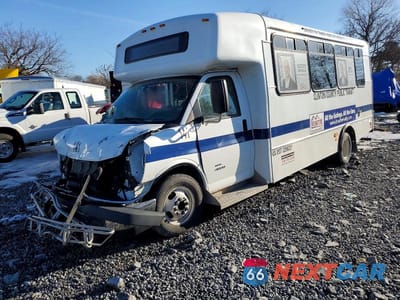 Drugie zdjęcie samochodu z przodu: 2020 CHEVROLET EXPRESS G4500 VIN:1HA6GUBG2KN014460 - miniatura