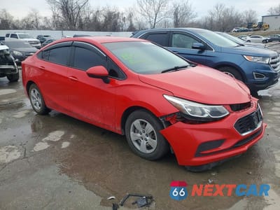 Czwarte zdjęcie samochodu z boku: 2017 CHEVROLET CRUZE LS VIN:1G1BC5SM3H7122439 - miniatura