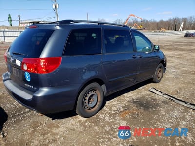 Trzecie zdjęcie samochodu z tyłu: 2009 TOYOTA SIENNA LE 8-PASSENGER VIN:5TDZK23C19S250294 - miniatura
