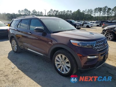 Czwarte zdjęcie samochodu z boku: 2022 FORD EXPLORER LIMITED VIN:1FMSK8FH6NGA25039 - miniatura