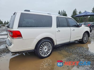 Trzecie zdjęcie samochodu z tyłu: 2015 LINCOLN NAVIGATOR L VIN:5LMJJ3JT3FEJ07320 - miniatura