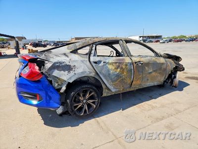 Trzecie zdjęcie samochodu z tyłu: 2020 HONDA CIVIC SPORT VIN:19XFC2F8XLE007947 - miniatura