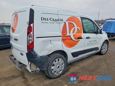 Trzecie zdjęcie samochodu z tyłu: 2020 FORD TRANSIT CONNECT XL DELIVERY VAN VIN:NM0LS6E2XL1446401 - miniatura