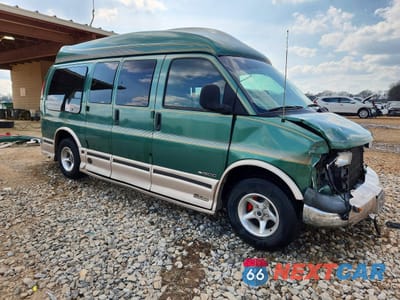 Czwarte zdjęcie samochodu z boku: 1999 CHEVROLET EXPRESS G1500 VIN:1GBFG15RXX1092505 - miniatura