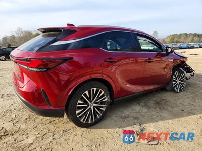 Trzecie zdjęcie samochodu z tyłu: 2025 LEXUS RX 350H PREMIUM+ VIN:2T2BBMCA9SC079851 - miniatura