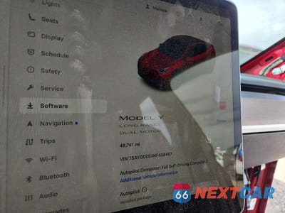 Zdjęcie 9 z 11 samochodu: 2022 TESLA MODEL Y VIN:7SAYGDEE4NF458467 - miniatura