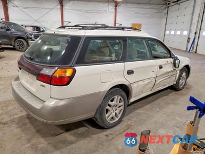 Trzecie zdjęcie samochodu z tyłu: 2003 SUBARU LEGACY OUTBACK AWP VIN:4S3BH675437601588 - miniatura