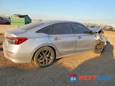 Trzecie zdjęcie samochodu z tyłu: 2022 HONDA CIVIC SPORT VIN:2HGFE2F55NH578559 - miniatura