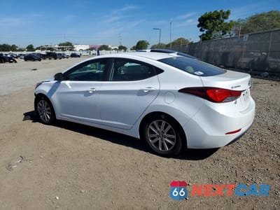 Drugie zdjęcie samochodu z przodu: 2016 HYUNDAI ELANTRA SE VIN:5NPDH4AE9GH783845 - miniatura