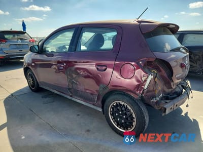 Drugie zdjęcie samochodu z przodu: 2019 MITSUBISHI MIRAGE ES VIN:ML32A3HJ8KH010626 - miniatura