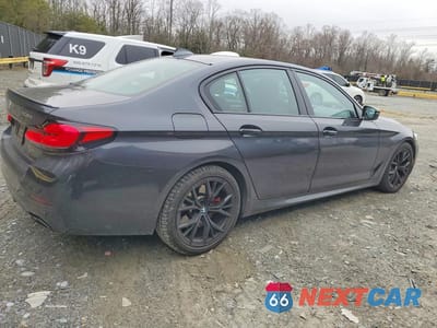 Trzecie zdjęcie samochodu z tyłu: 2023 BMW 530 XI VIN:WBA13BJ06PWY16642 - miniatura