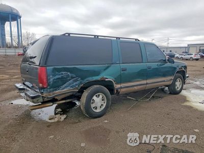 Trzecie zdjęcie samochodu z tyłu: 1996 GMC SUBURBAN C1500 VIN:1GKEC16R8TJ714552 - miniatura