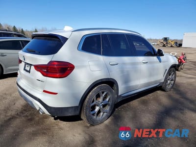 Trzecie zdjęcie samochodu z tyłu: 2020 BMW X3 XDRIVE30I VIN:5UXTY5C00L9C32744 - miniatura