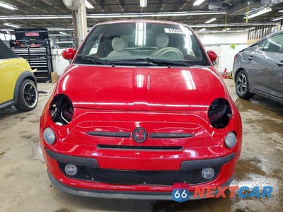 Piąte zdjęcie samochodu w środku: 2014 FIAT 500 SPORT VIN:3C3CFFBR0ET205620 - miniatura