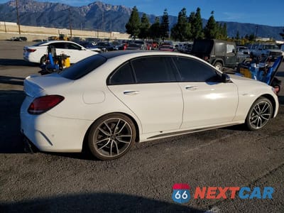 Trzecie zdjęcie samochodu z tyłu: 2020 MERCEDES-BENZ C 43 AMG VIN:WDDWF6EB5LR552864 - miniatura