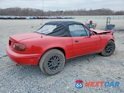 Trzecie zdjęcie samochodu z tyłu: 1990 MAZDA MX-5 MIATA VIN:JM1NA3511L0102031 - miniatura